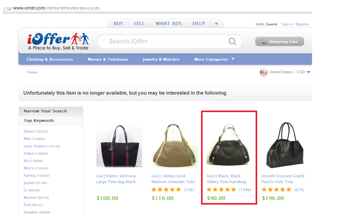 Are www.bagsaleusa.com Designer Handbag Items Authentic? - Penny Auction Watch®